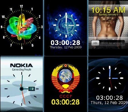 здесь можно скачать Flash-часы для мобил ( nokia, SE ) из каталога Скины и темы Здесь можно скачать Flash-часы для мобил ( nokia, SE ) из каталога Скины и темы