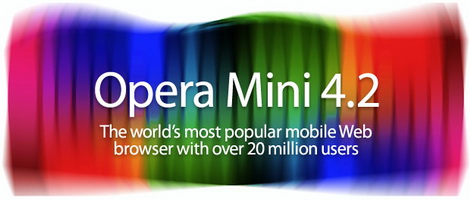 здесь можно скачать Opera Mini 4.2 Final (JAVA) из каталога Утилиты Здесь можно скачать Opera Mini 4.2 Final (JAVA) из каталога Утилиты