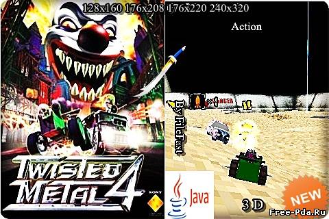 здесь можно скачать Twisted Metal 4 / Twisted Metal 4 3D из каталога Игры Здесь можно скачать Twisted Metal 4 / Twisted Metal 4 3D из каталога Игры