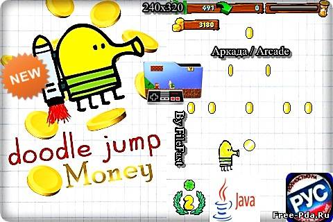 Здесь можно скачать Doodle Jump: Money / Прыгающий человечек: Монетки из каталога Игры