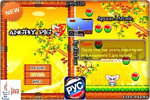Здесь можно скачать Angry Pig / Сердитая Свинья из каталога Игры
