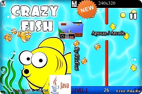 здесь можно скачать Crazy Fish / Безумные Рыбы из каталога Игры Здесь можно скачать Crazy Fish / Безумные Рыбы из каталога Игры