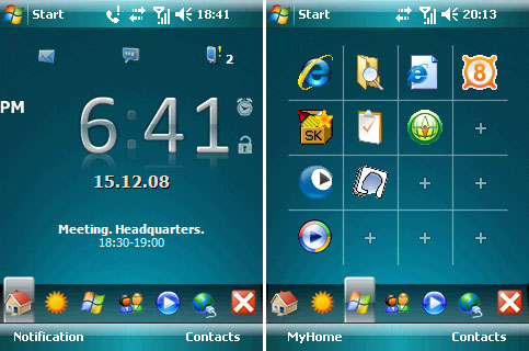 Здесь можно скачать Touch Shell Pro 1.1.0.17 из каталога Скины и темы
